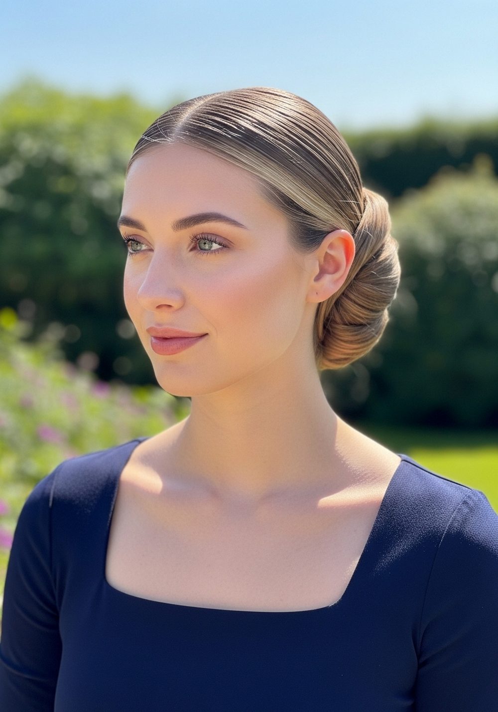 Wrapped Elegant Bundle Hairstyle