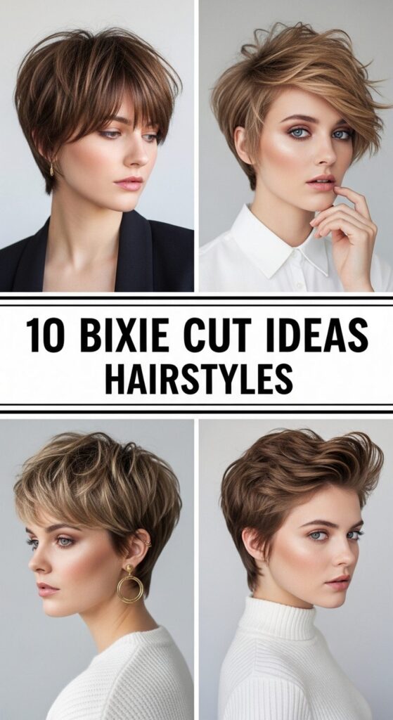 Bixie Cut Ideas Hairstyles