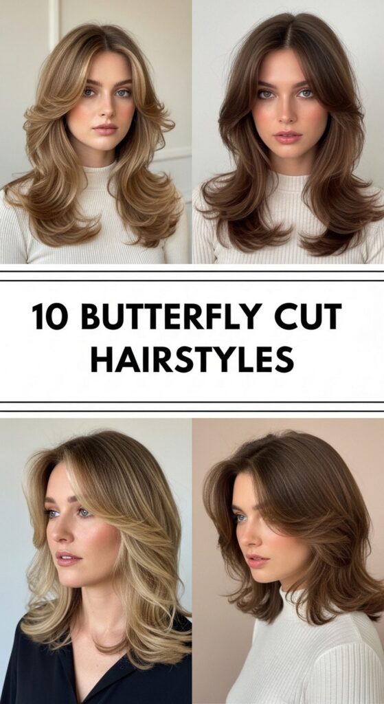 Butterfly Cut Hairstyles
