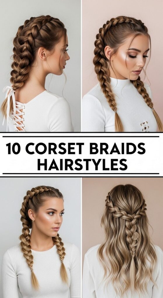 Corset Braids Hairstyles