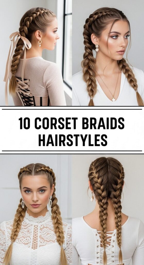Corset Braids Hairstyles