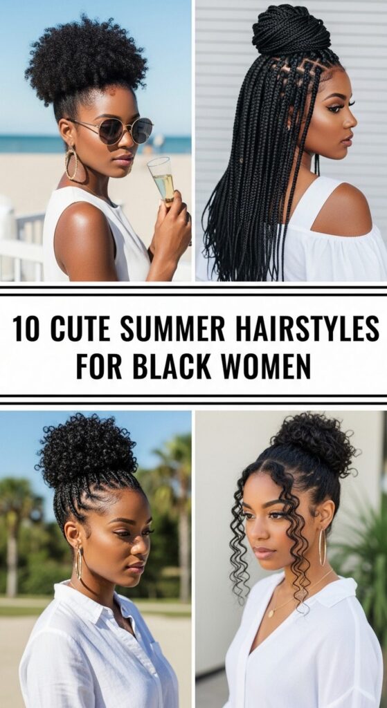 Cute Summer Hairstyles for Black Women