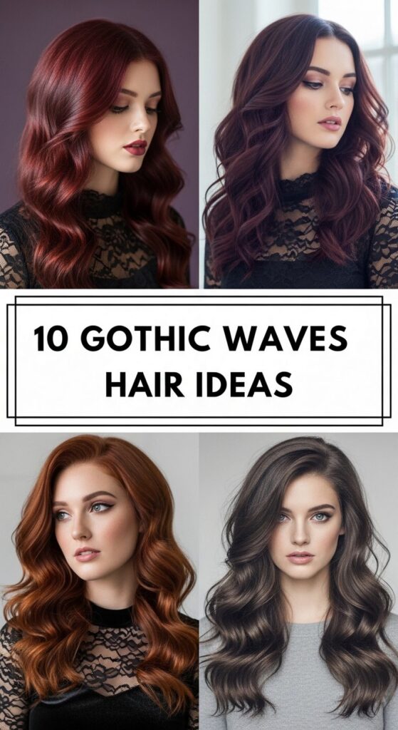 Gothic Waves Hair Ideas
