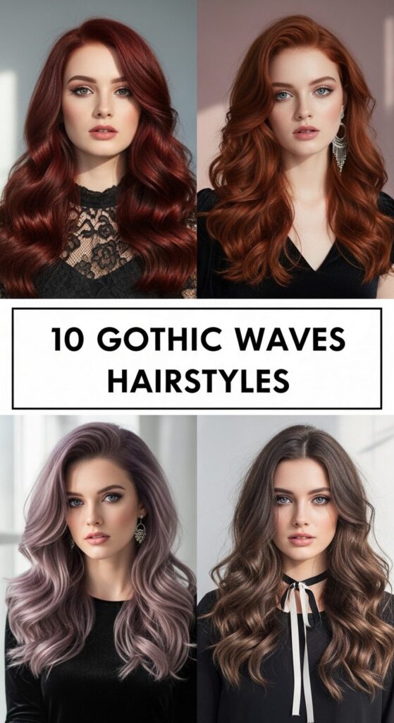 Gothic Waves Hairstyles
