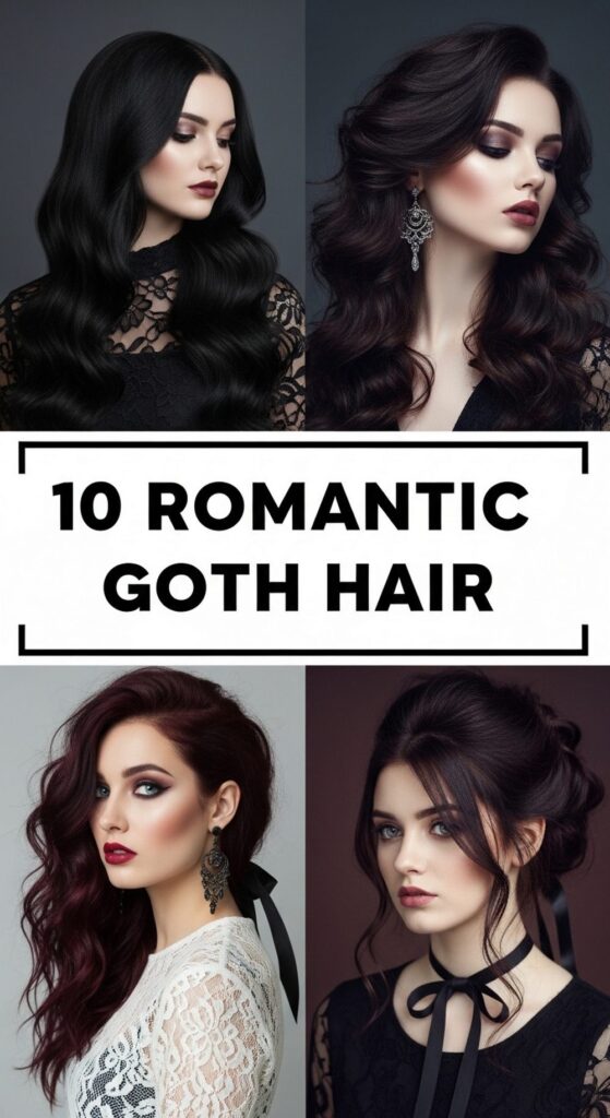 Romantic Goth Hair