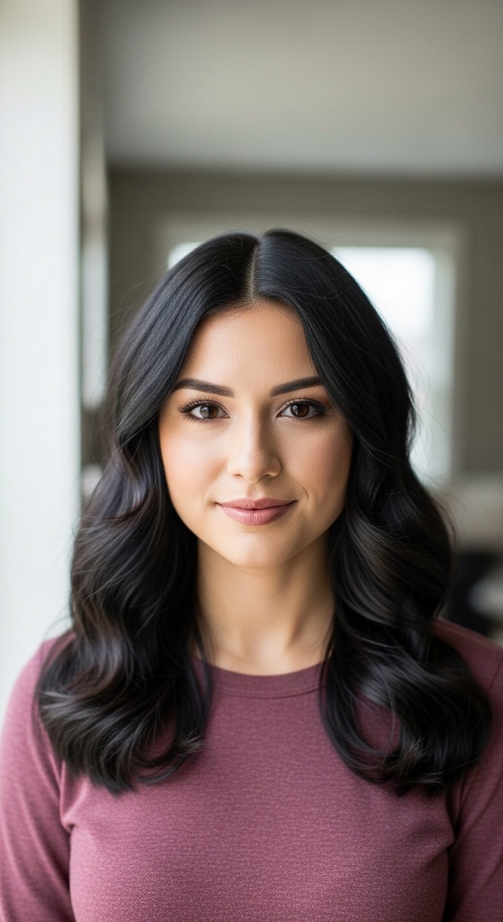 Dark Romance Gothic Waves Hairstyle