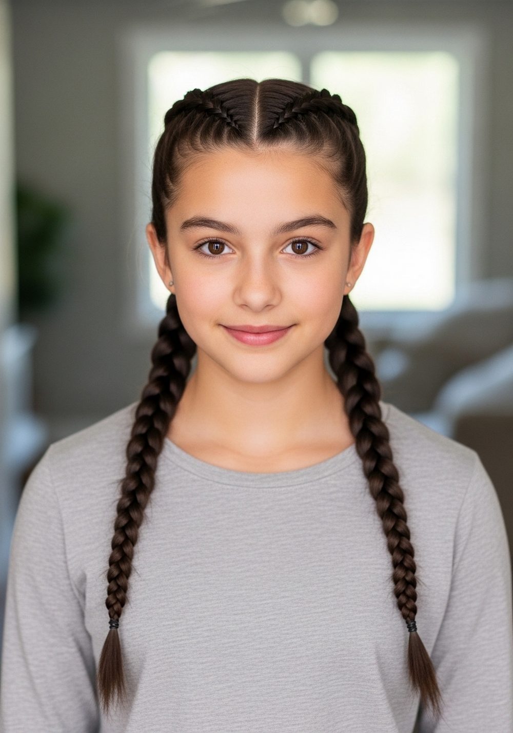 Double Dutch Braids Hairstyle