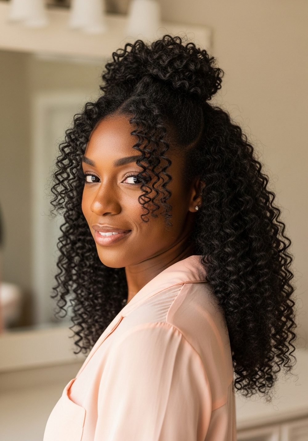 Fulani Braids with Beads Hairstyle