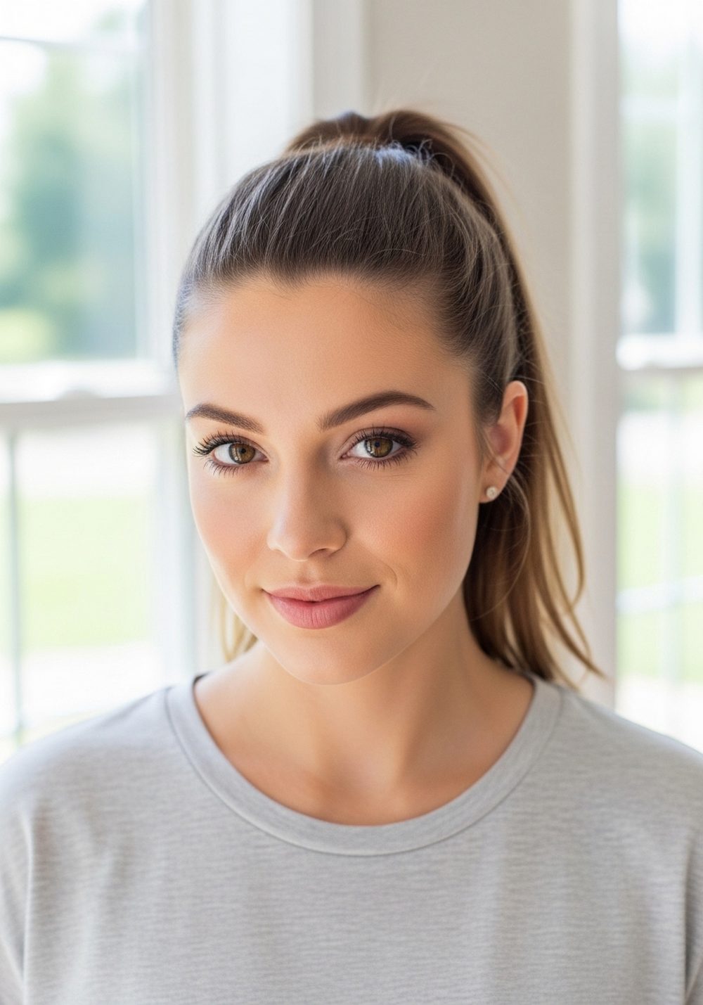 High Ponytail Track Hairstyle