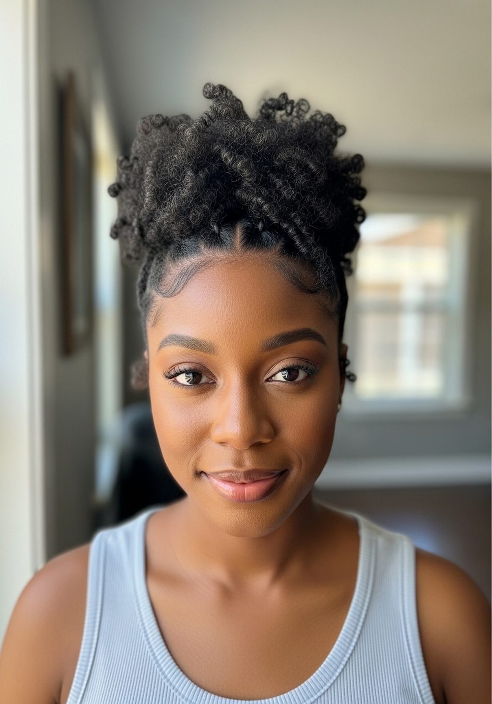 High Puff Summer Hairstyle