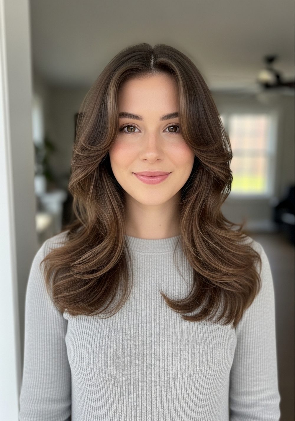 Soft Wave Face-Framing Layers Hairstyle