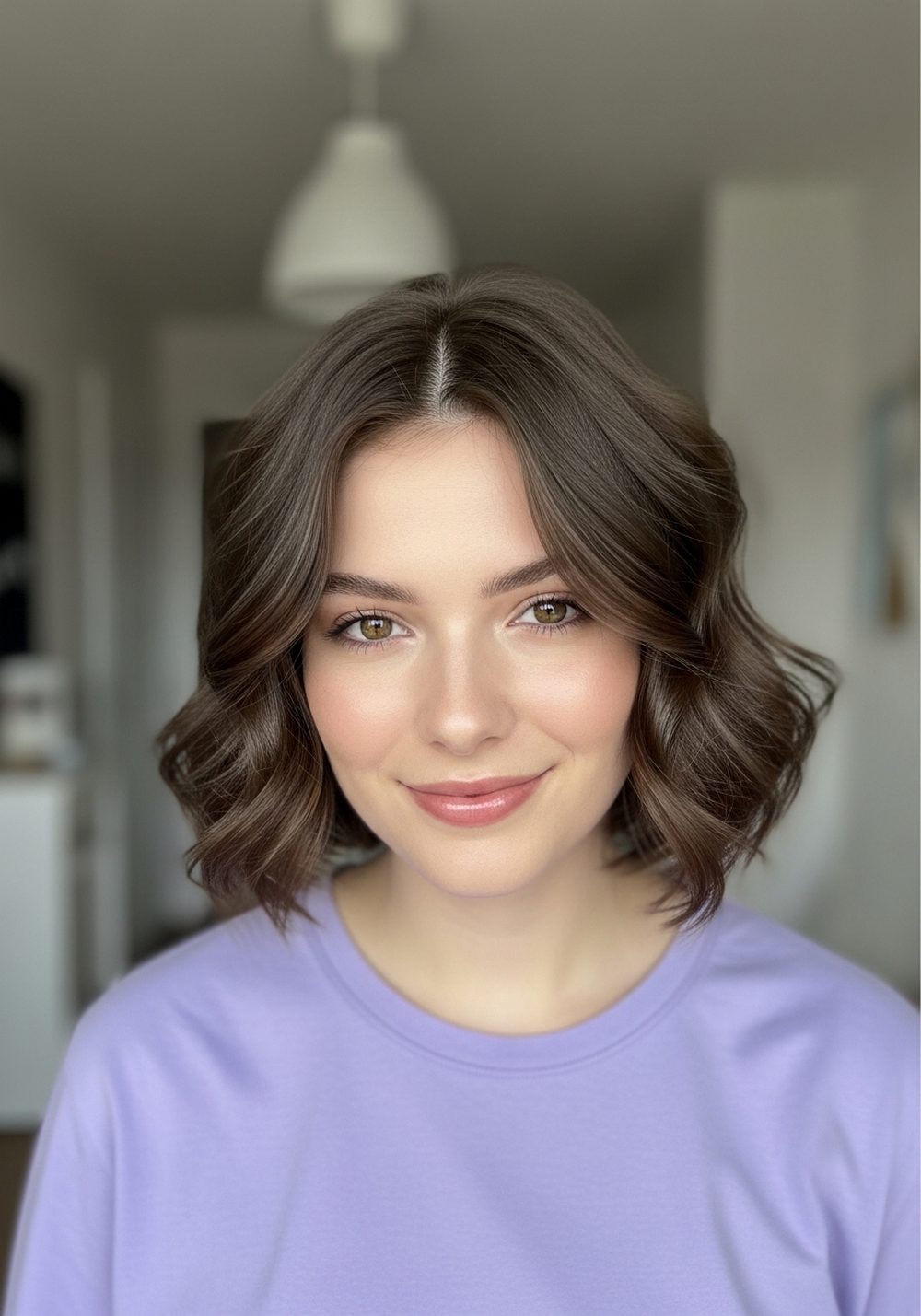 Wavy Bixie Cut Hairstyle