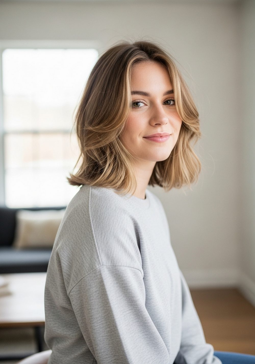 Wispy Butterfly Cut Hairstyle