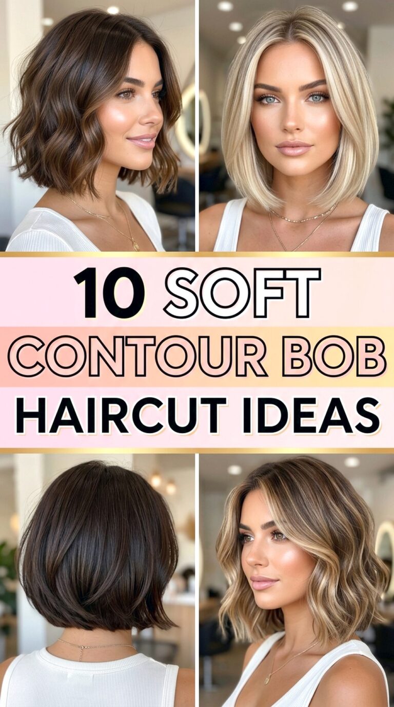 Soft Contour Bob Haircut Ideas
