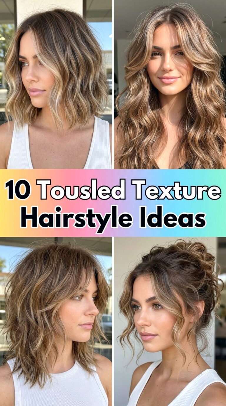 Tousled Texture Hairstyle Ideas