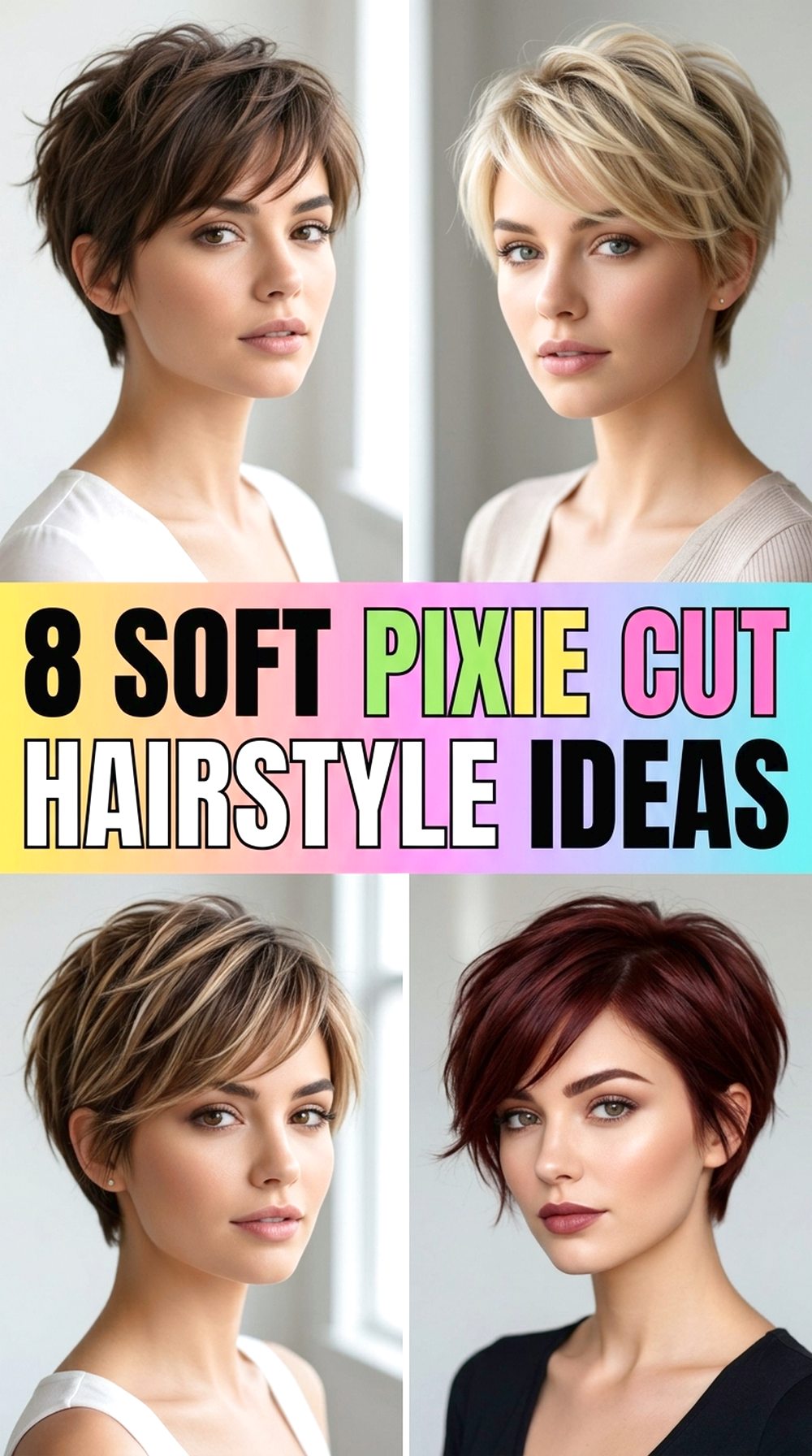 Soft Pixie Cut Hairstyle Ideas