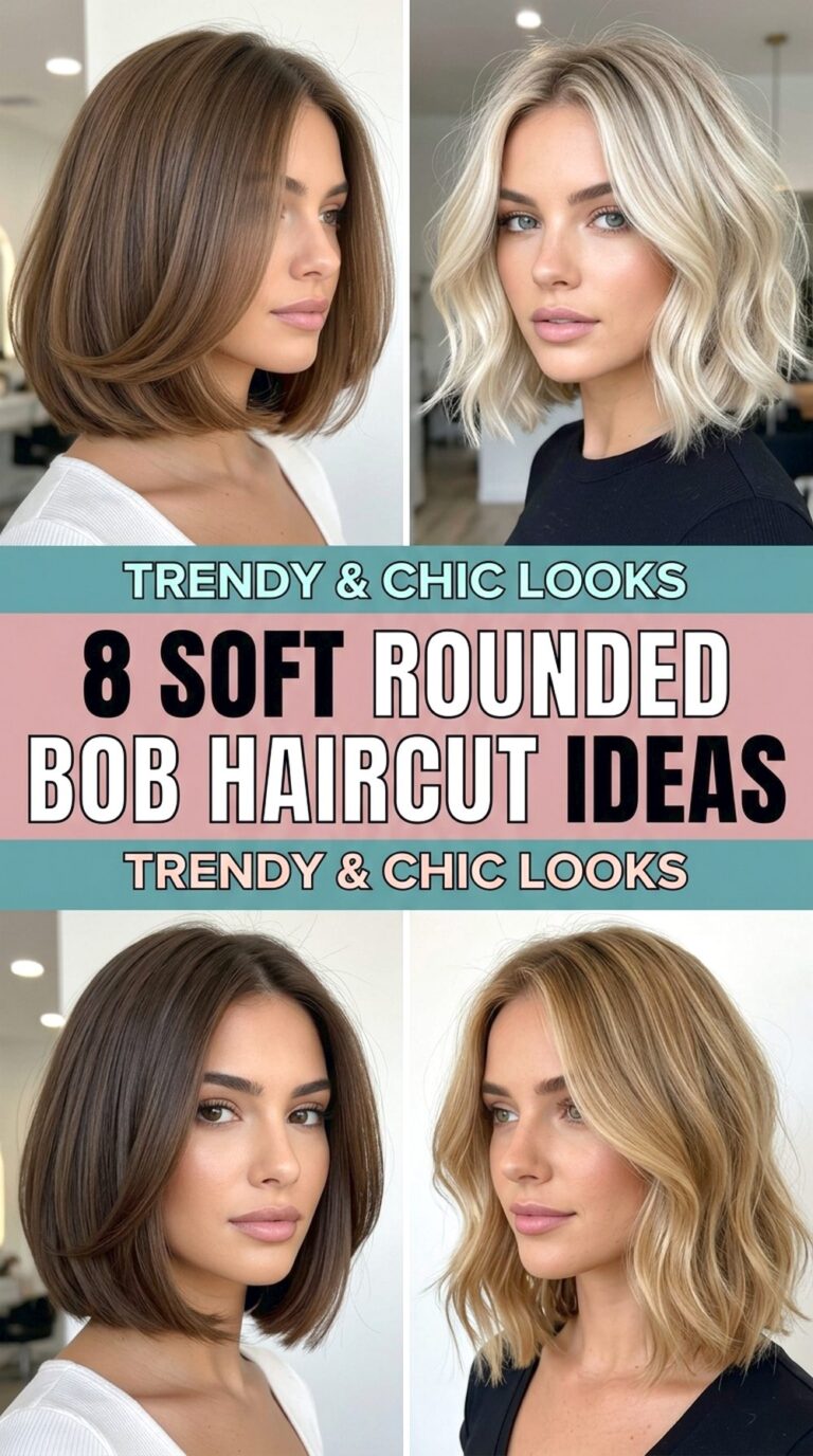 Soft Rounded Bob Haircut Ideas