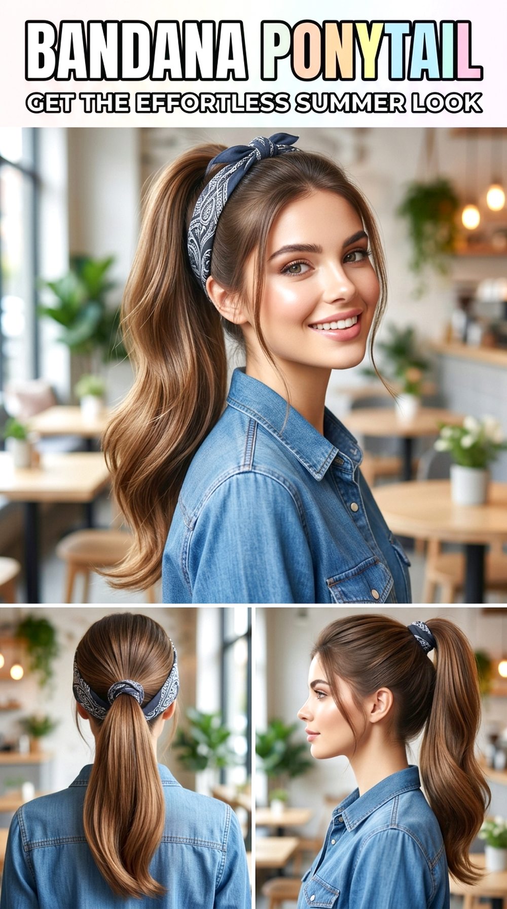 Bandana Ponytail