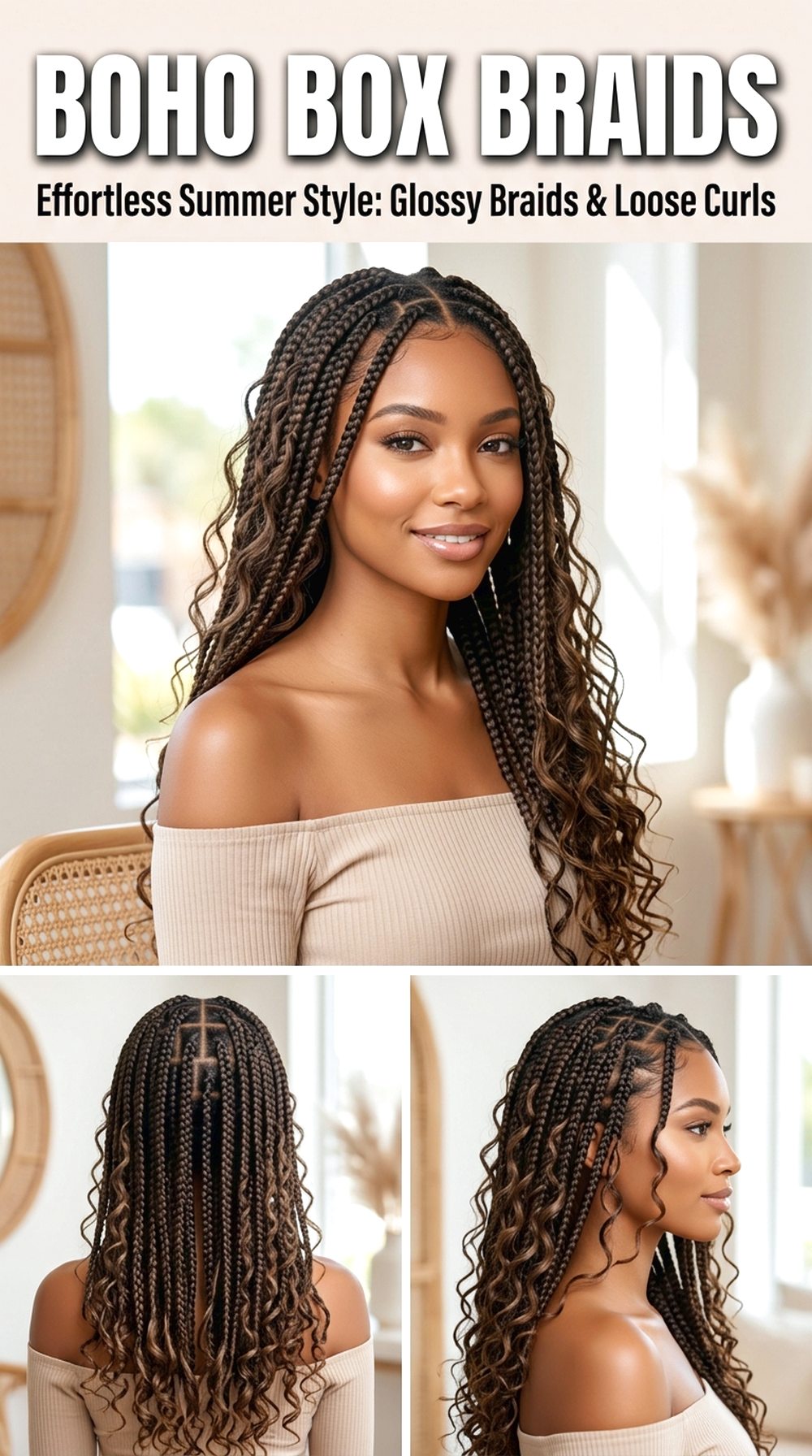 Boho Box Braids