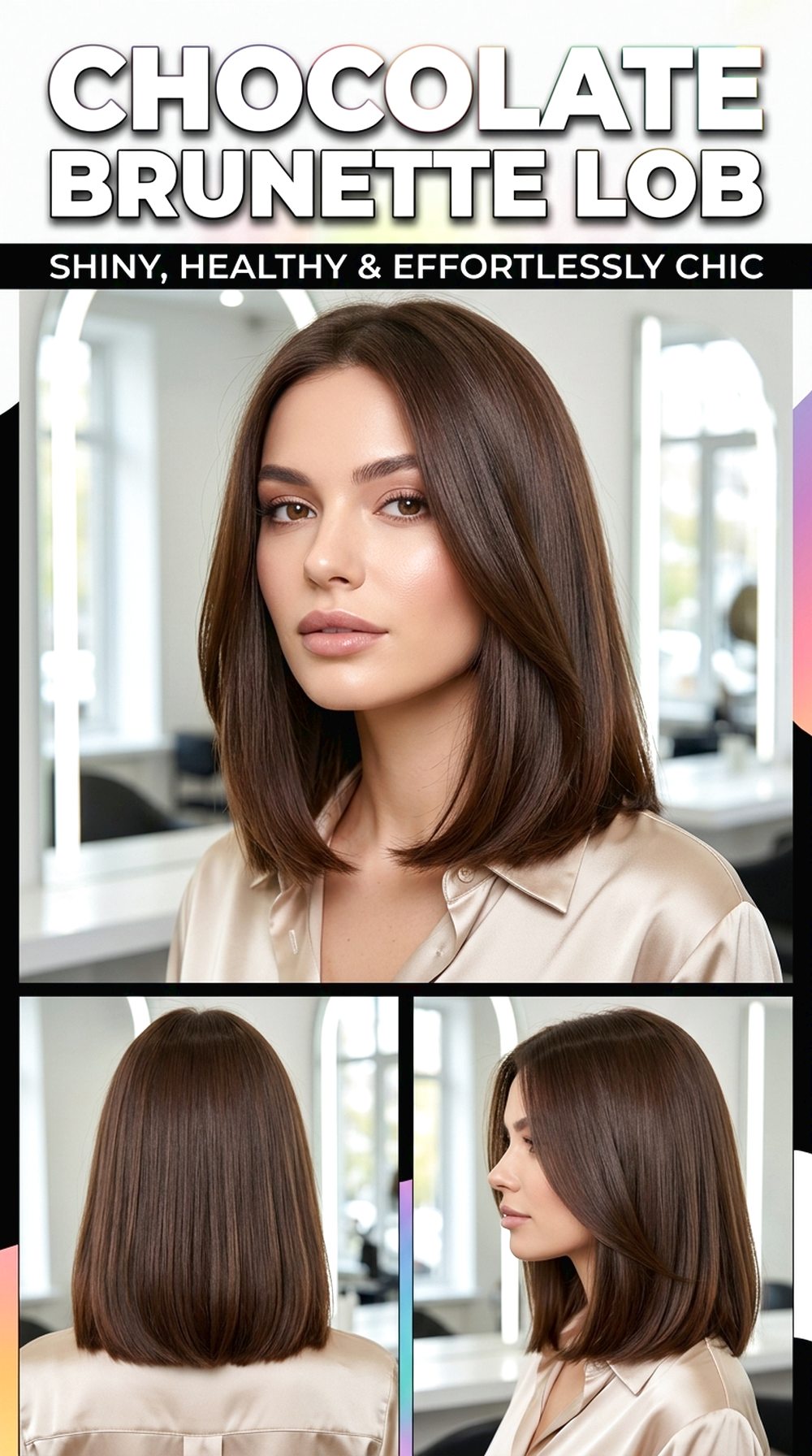 Chocolate Brunette Lob