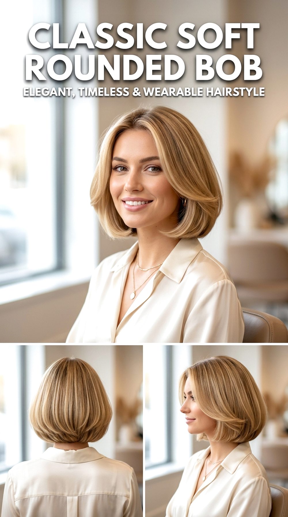 Classic Soft Rounded Bob