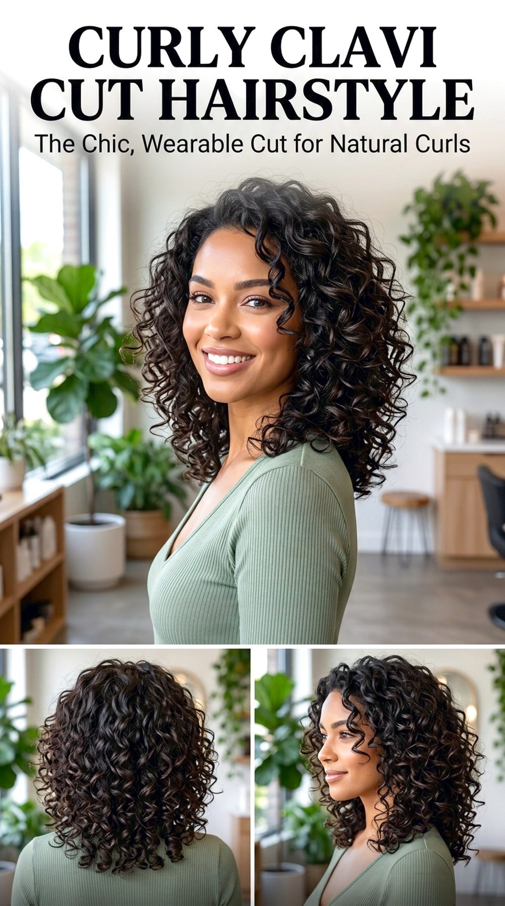 Curly Clavi Cut