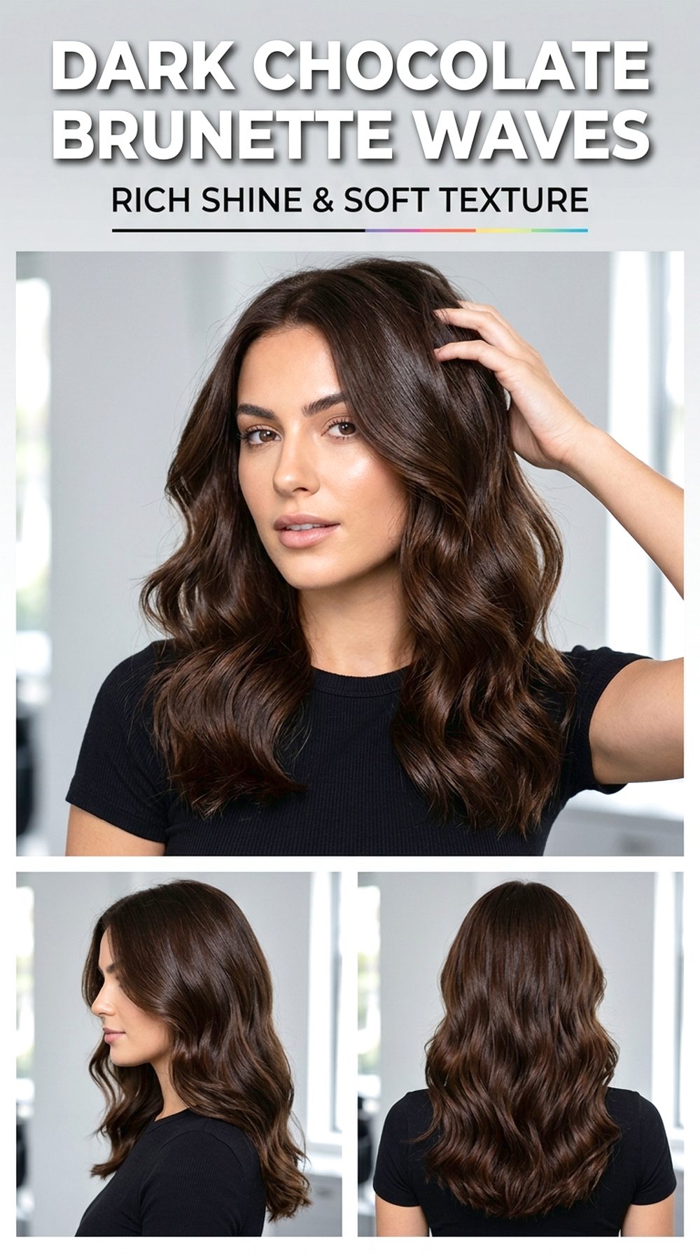 Dark Chocolate Brunette Waves