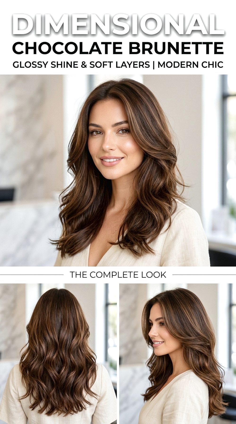Dimensional Chocolate Brunette