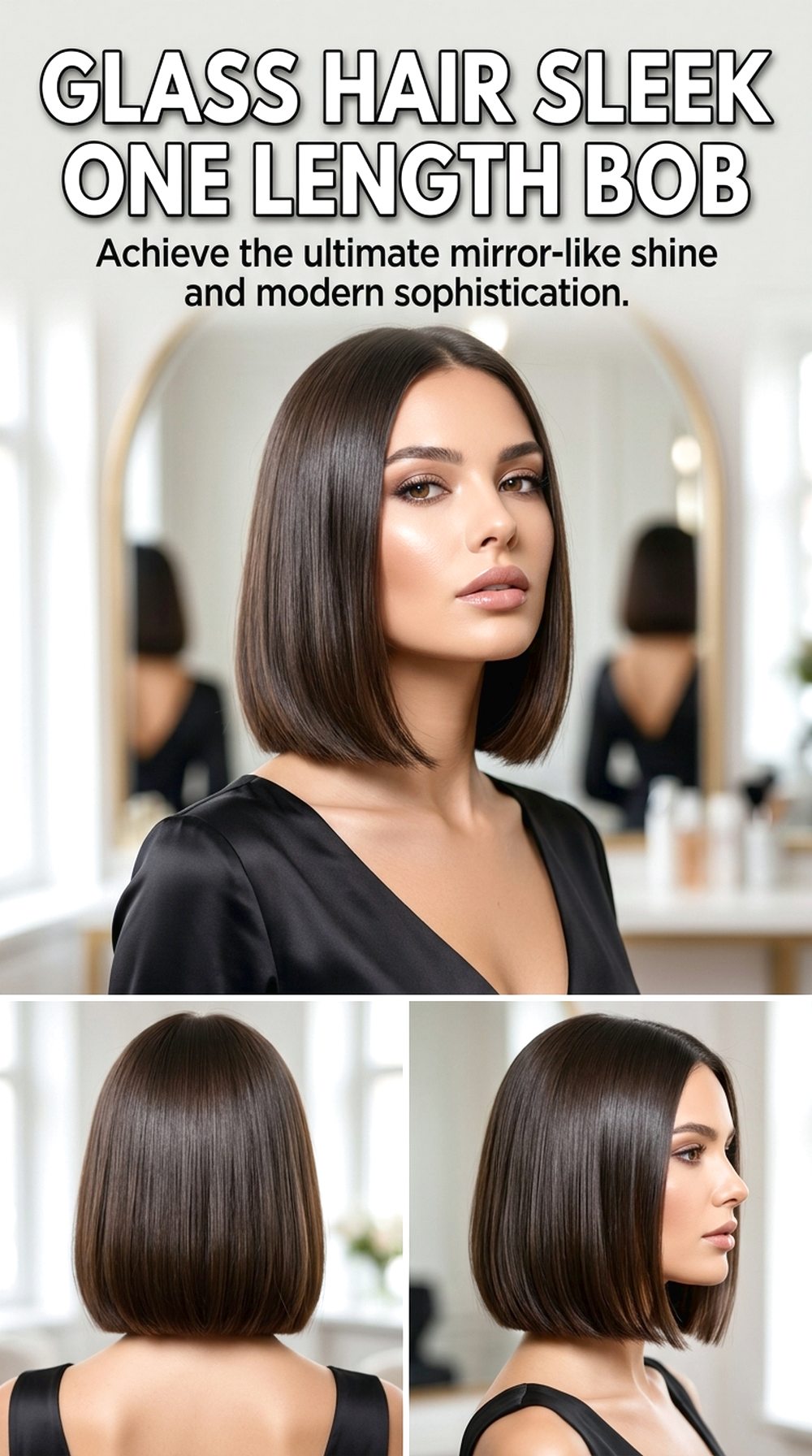 Glass Hair Sleek One Length Bob