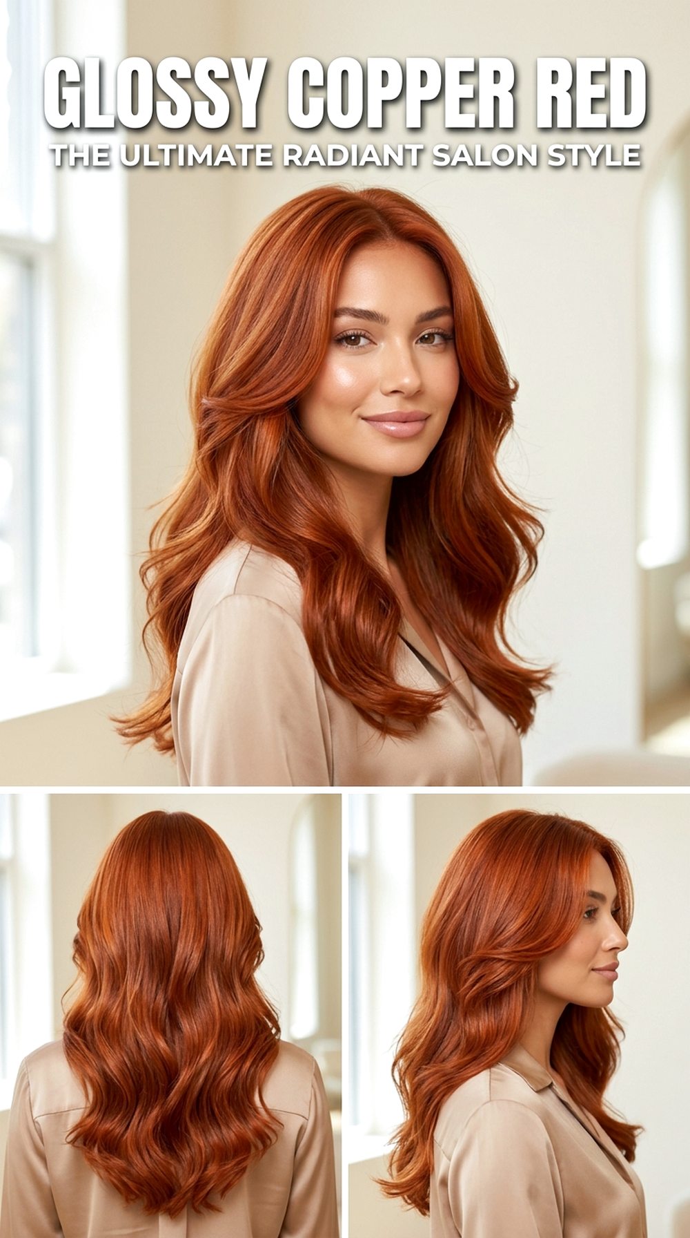 Glossy Copper Red