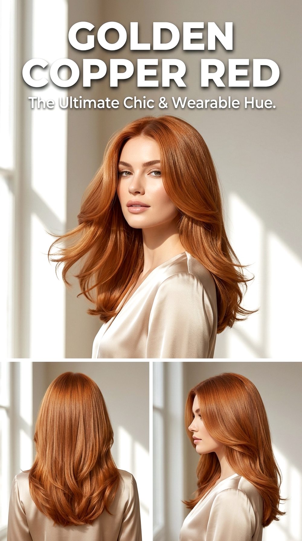 Golden Copper Red