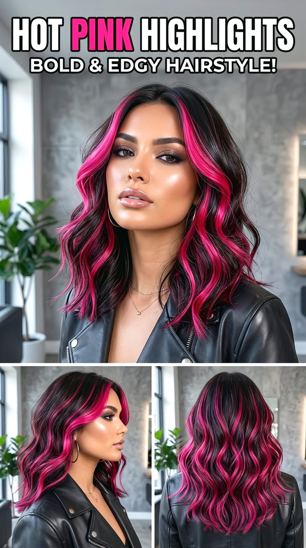 Hot Pink Highlights