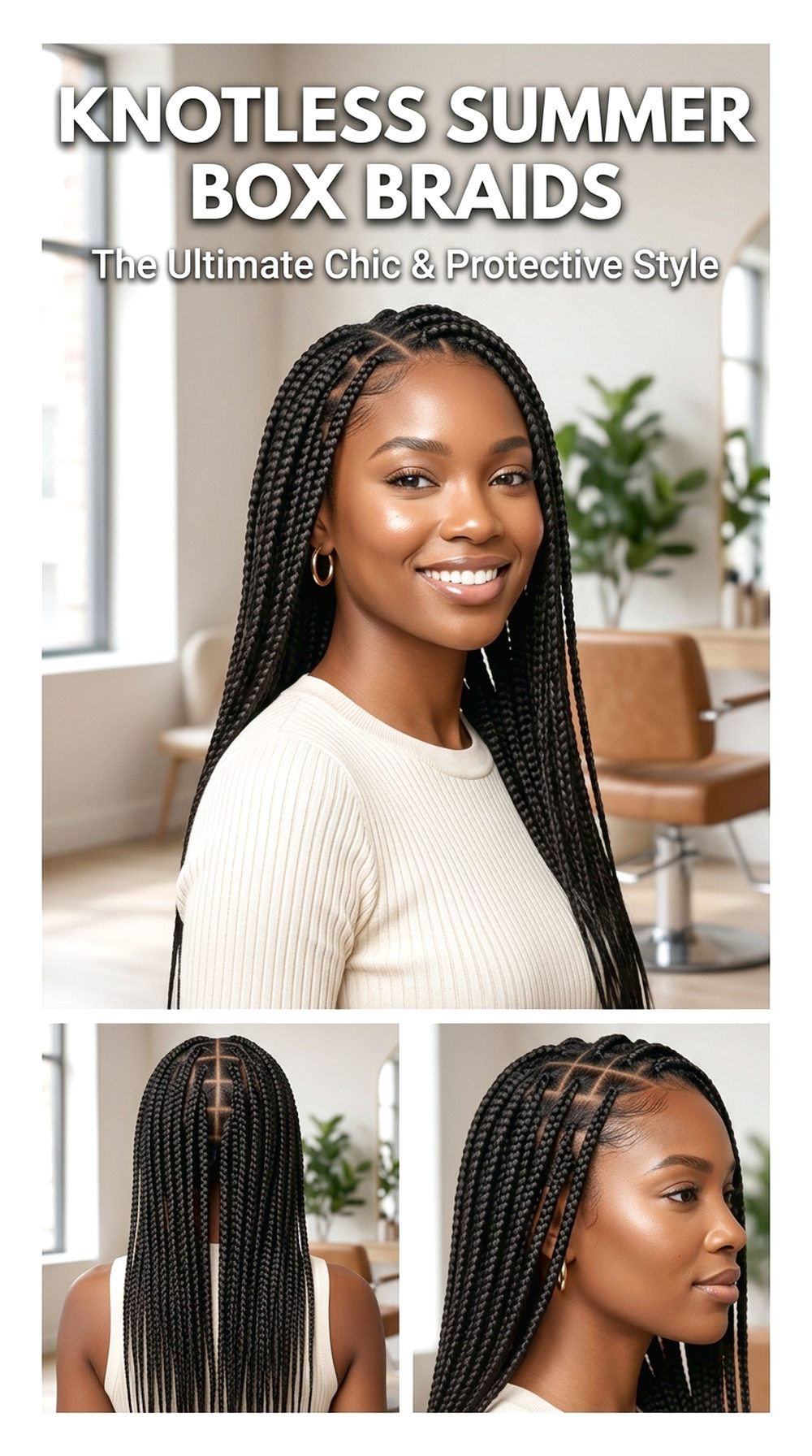 Knotless Summer Box Braids