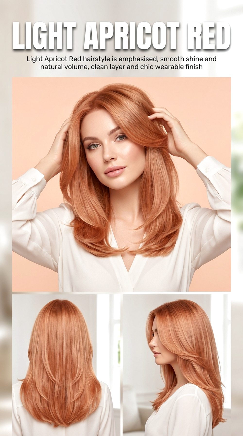 Light Apricot Red