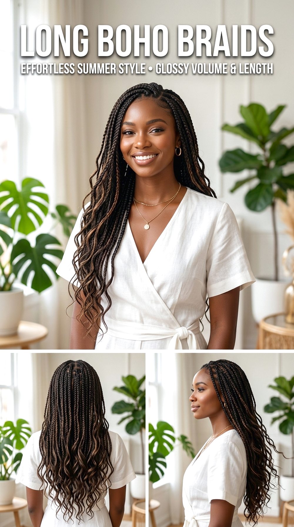 Long Boho Braids
