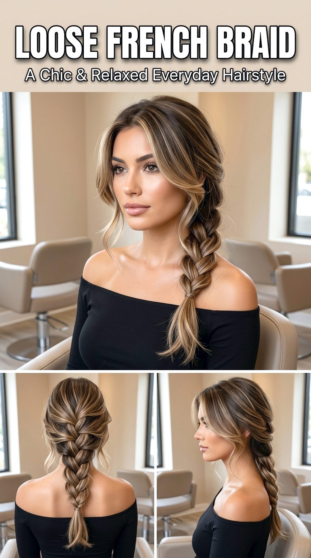 Loose French Braid