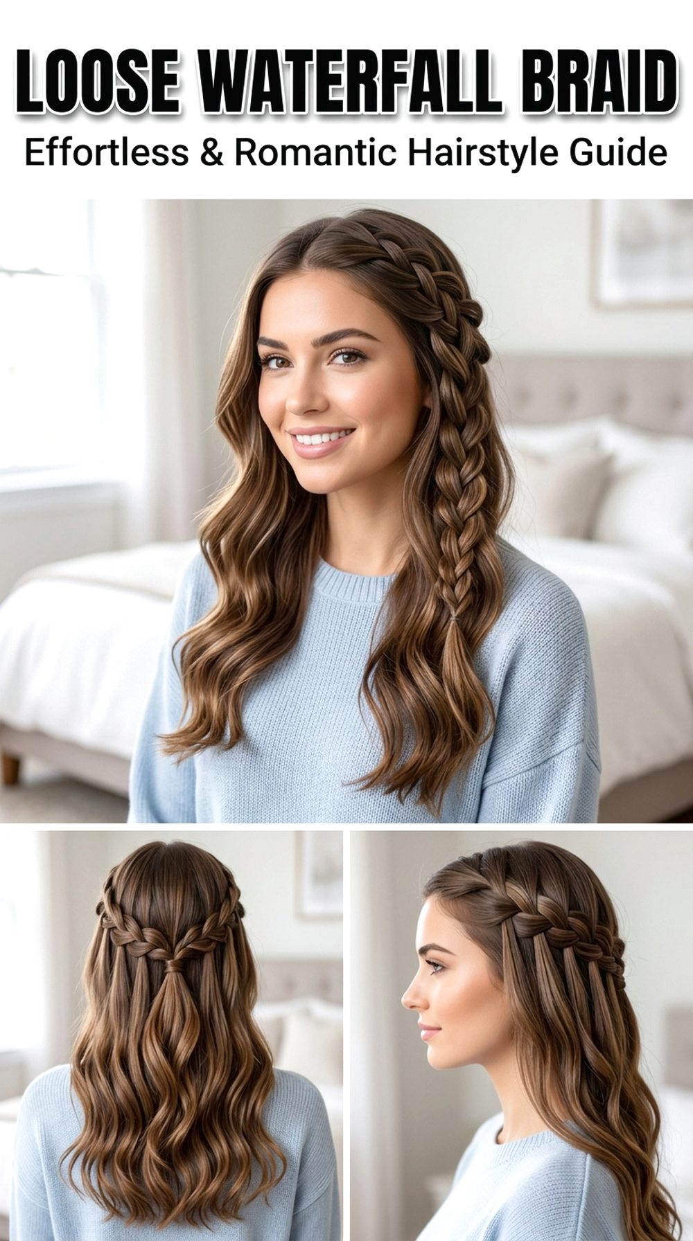 Loose Waterfall Braid