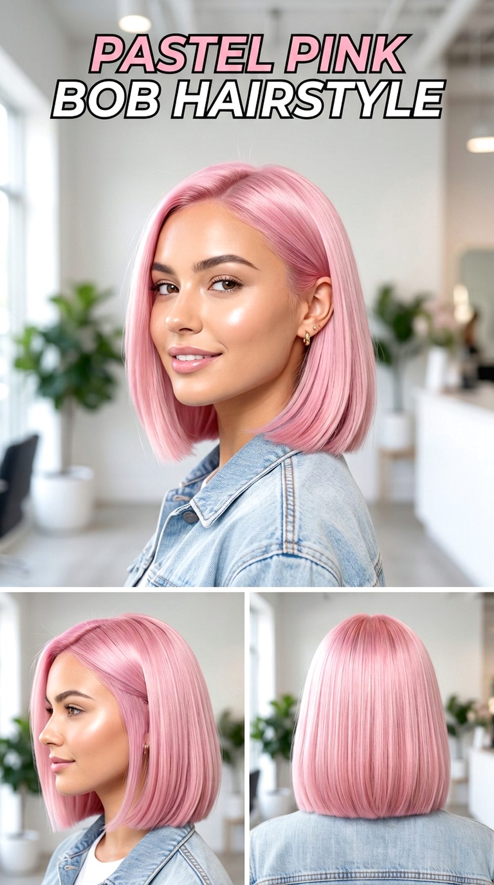 Pastel Pink Bob