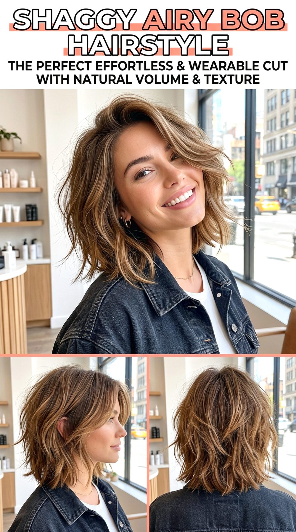 Shaggy Airy Bob