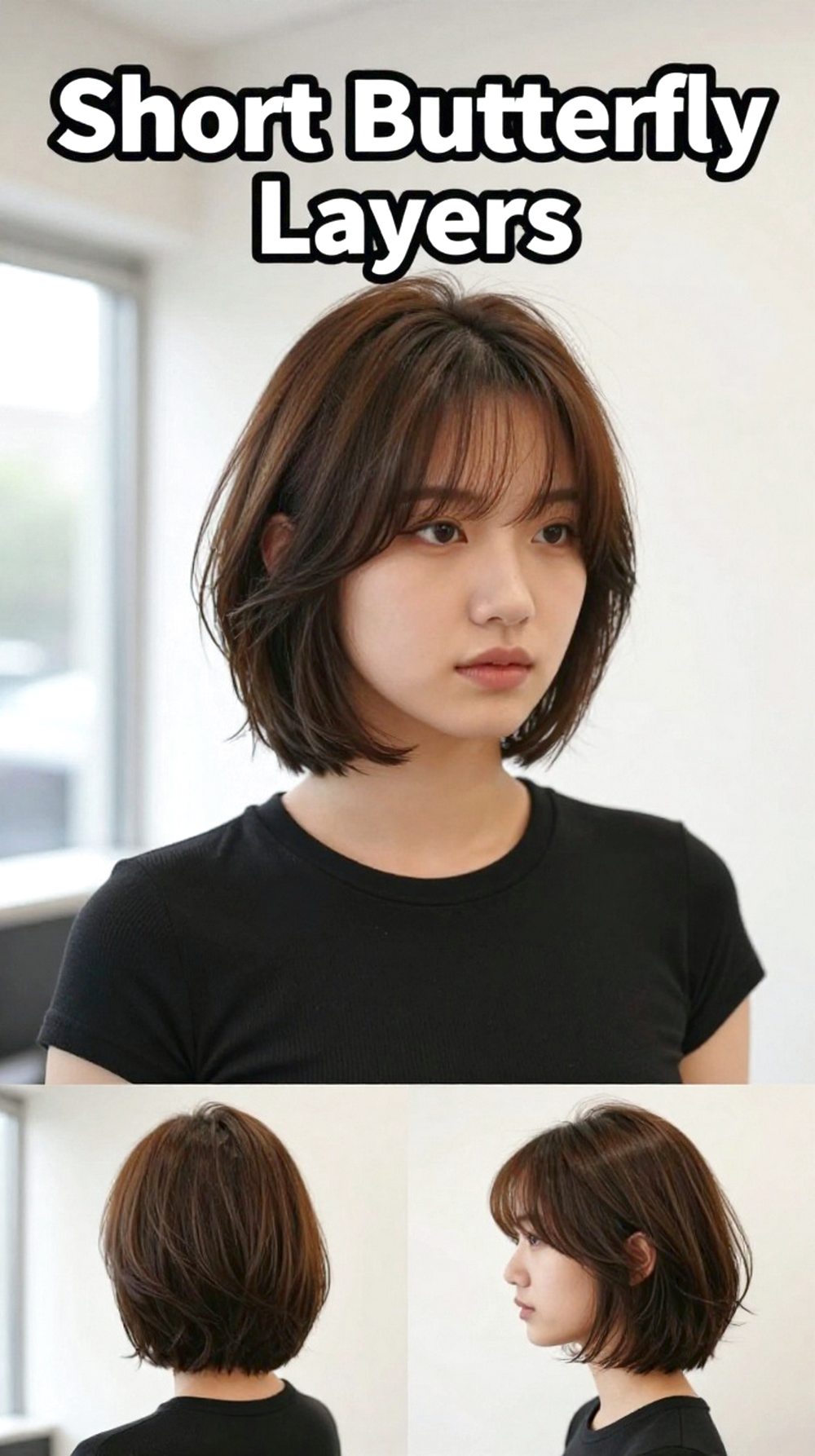 Short Butterfly Layers Hairstyle