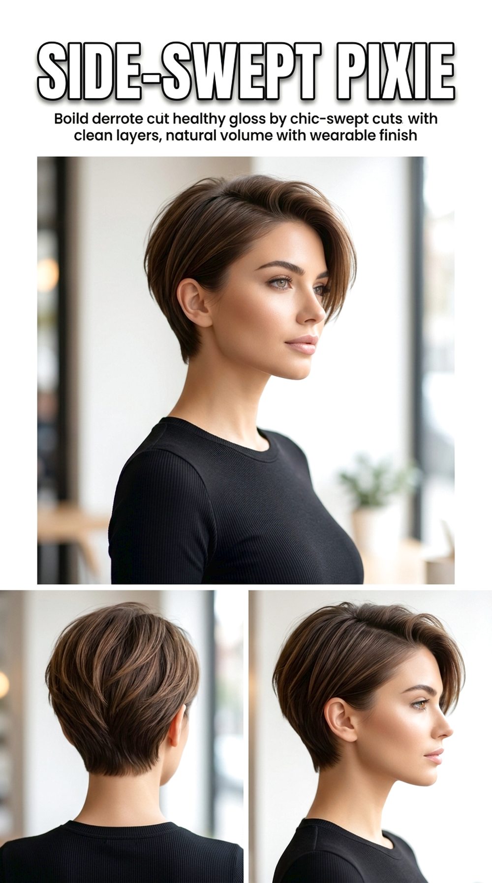 Side-Swept Pixie