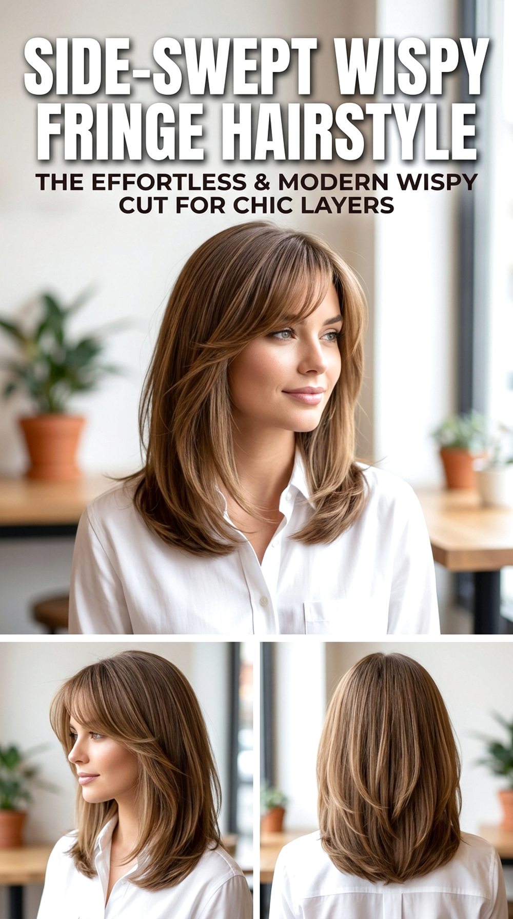 Side-Swept Wispy Fringe