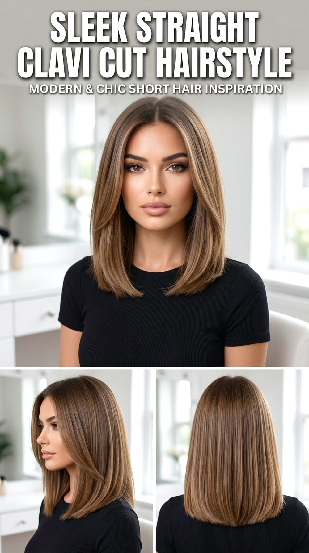 Sleek Straight Clavi Cut