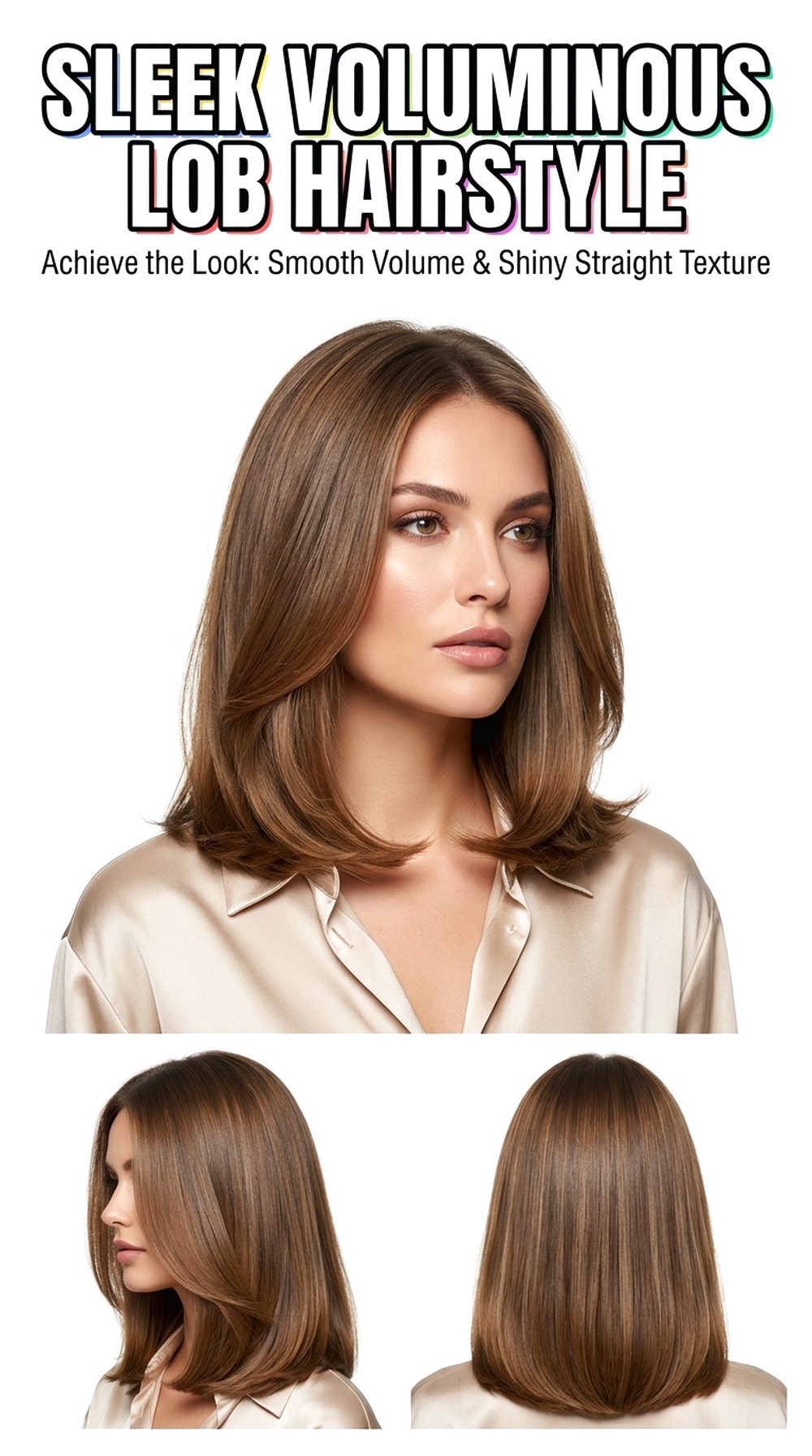 Sleek Voluminous Lob