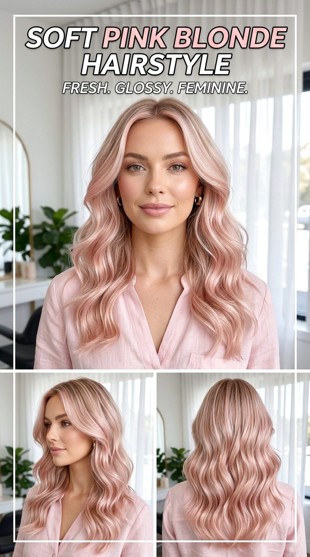Soft Pink Blonde