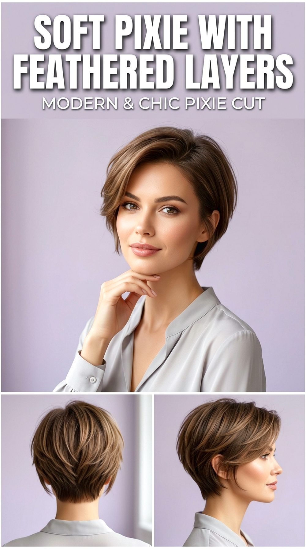 Soft Pixie With Feathered Layers