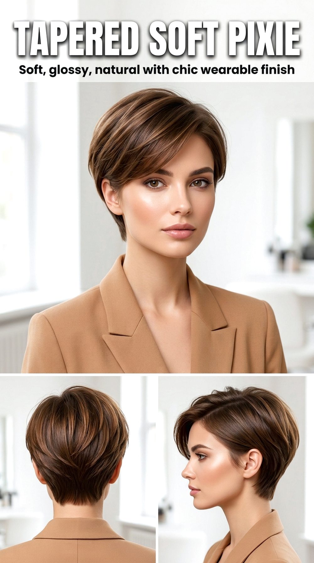Tapered Soft Pixie