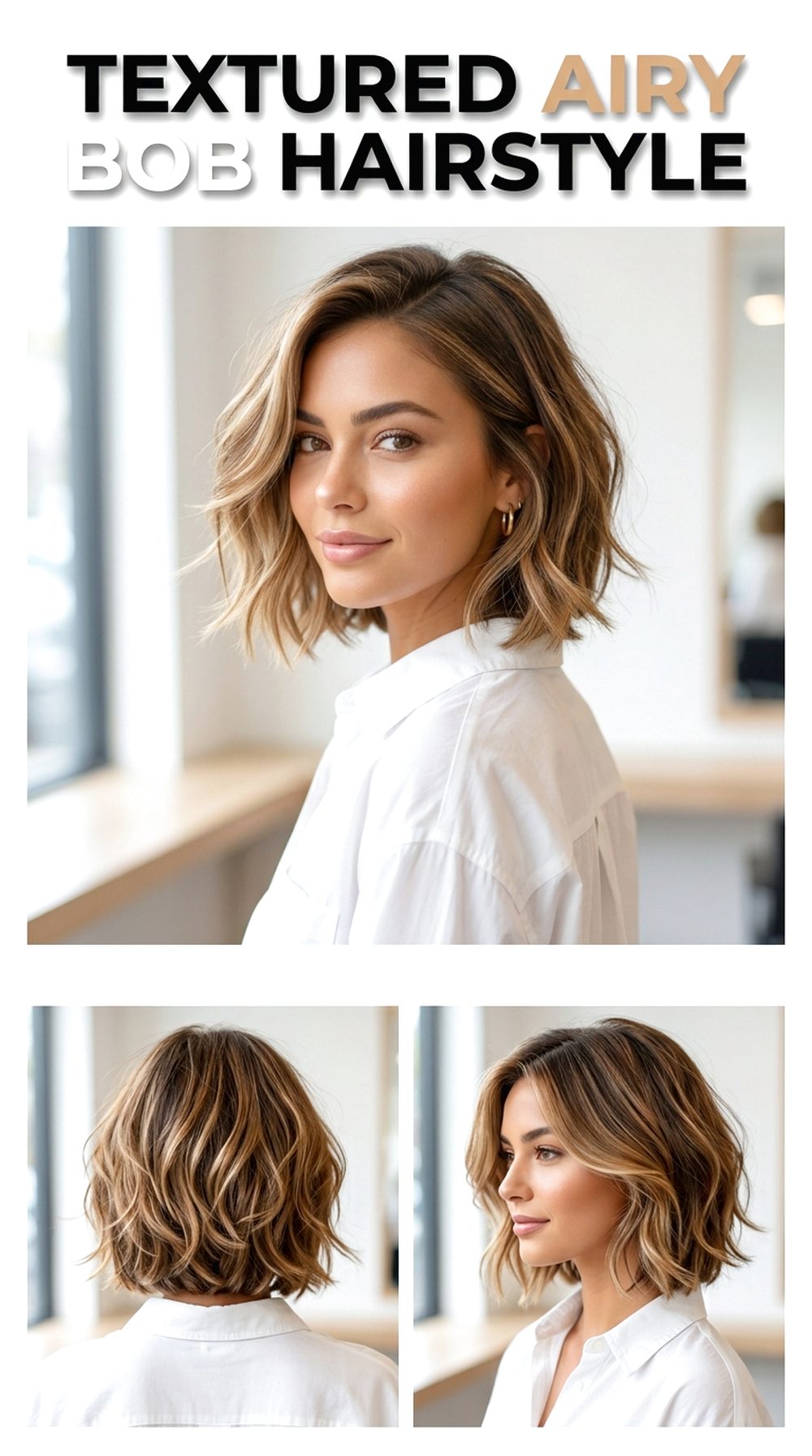 Textured Airy Bob