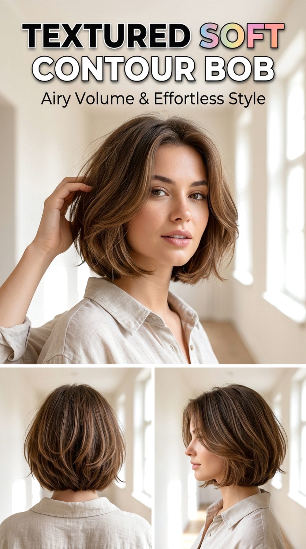 Textured Soft Contour Bob