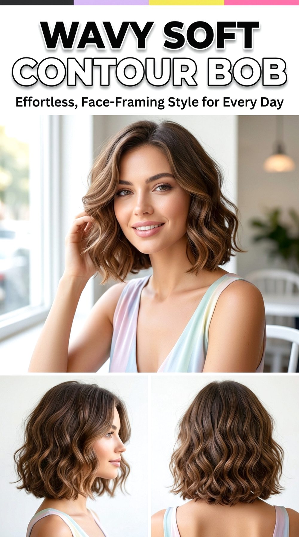 Wavy Soft Contour Bob